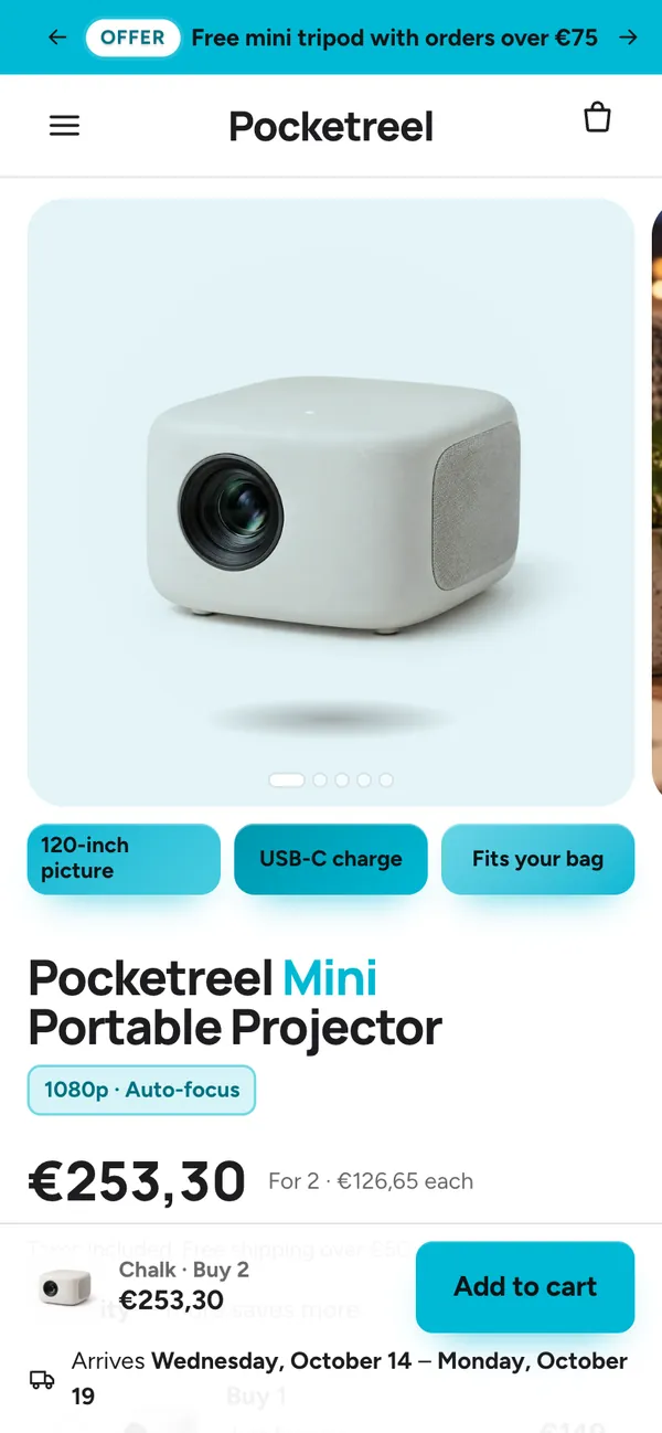 LUMYN product page (demo store)